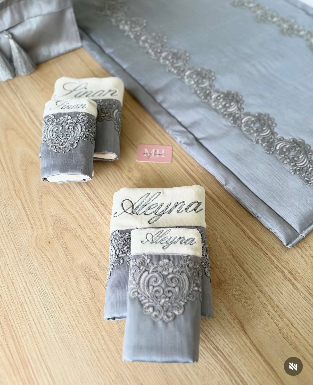Aleyna & Sinan seccade seti