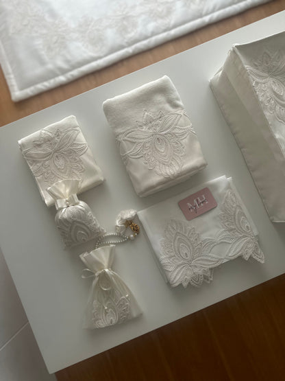 Sancak krem set